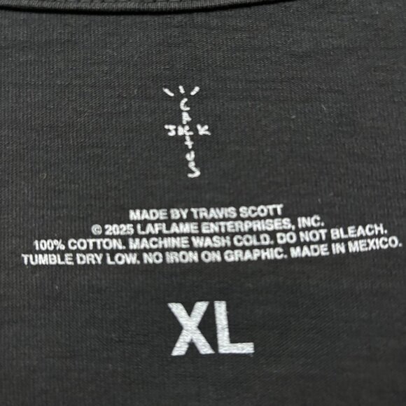 Cactus Jack Pack B2 Jackboys 2 Album Travis Scott Hip-Hop T-Shirt extra large - Picture 4 of 4